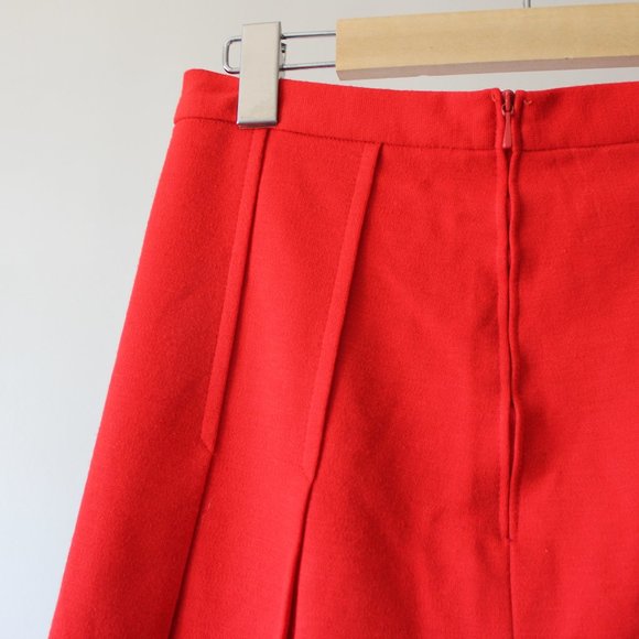 Vintage Red Skirt - Picture 6 of 6
